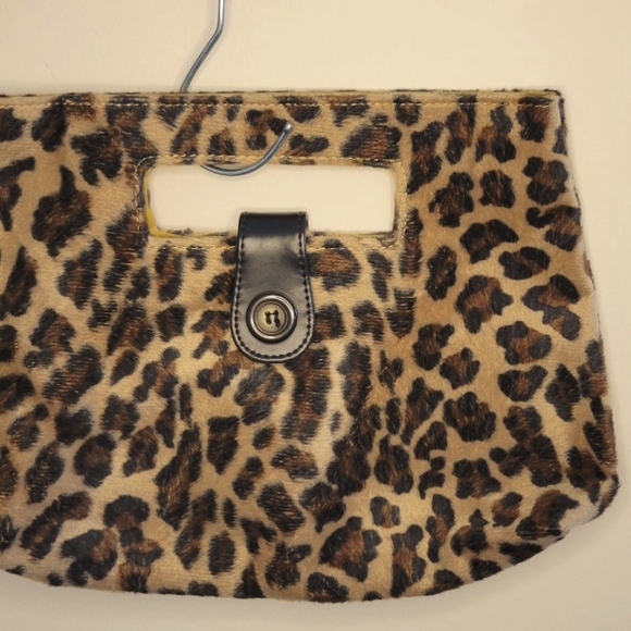 Lancome Handbags - Vintage Lancome Leopard Print Purse